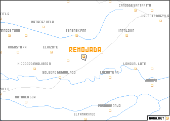 map of Remojada