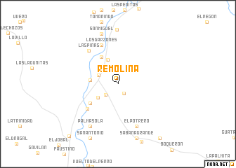 map of Remolina