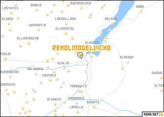 map of Remolino del Vicho