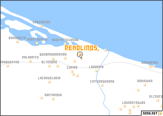 map of Remolinos