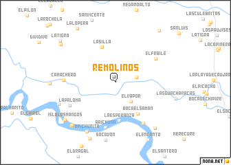 map of Remolinos