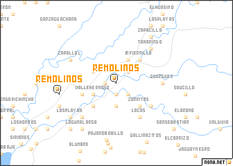 map of Remolinos