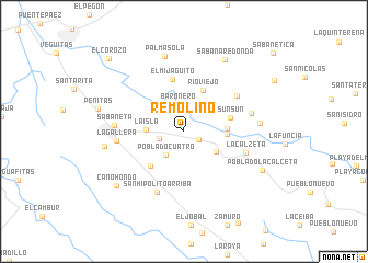 map of Remolino