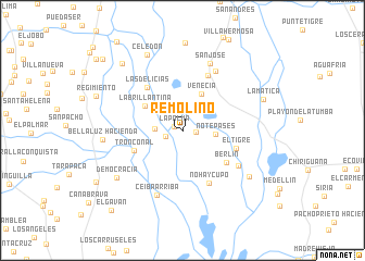 map of Remolino