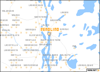 map of Remolino