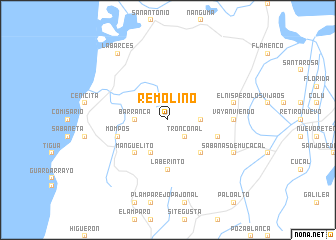 map of Remolino