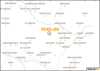 map of Remolino