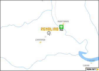 map of Remolino