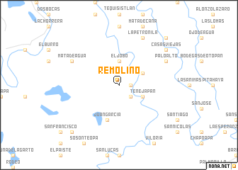 map of Remolino