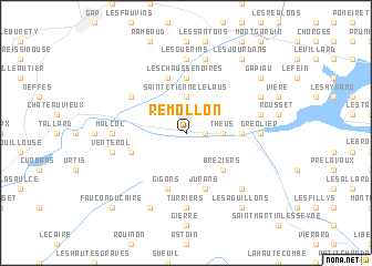map of Remollon