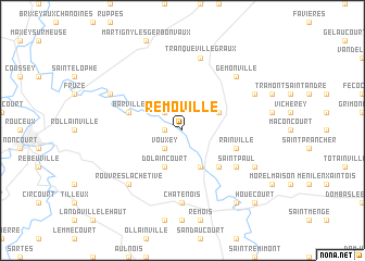 map of Rémoville