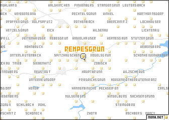 map of Rempesgrün