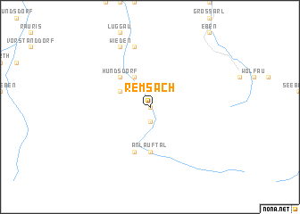 map of Remsach