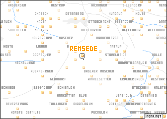 map of Remsede