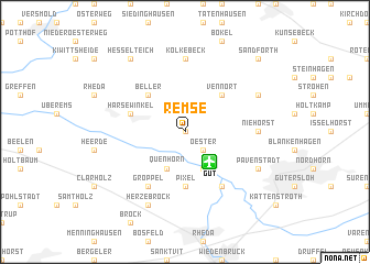 map of Remse