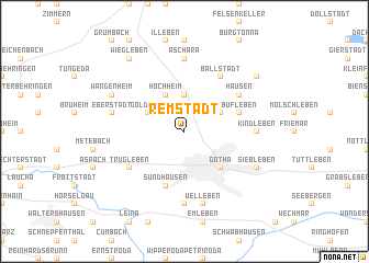 map of Remstädt