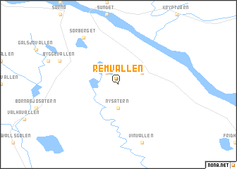 map of Remvallen