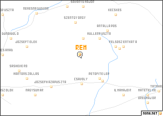 map of Rém