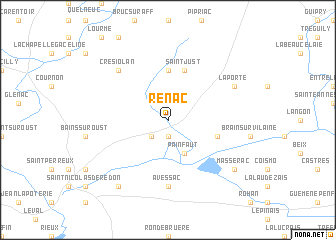 map of Renac