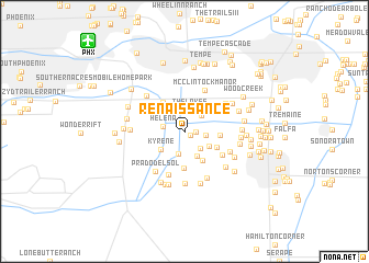 map of Renaissance