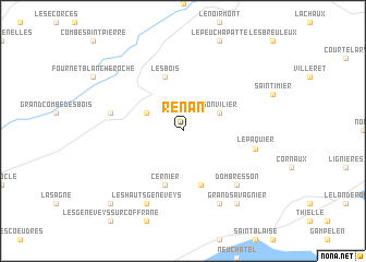 map of Renan