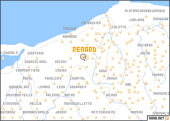 map of Renard