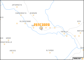 map of Rencoara