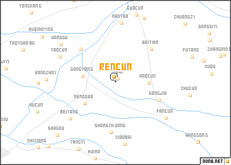 map of Rencun