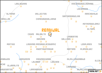 map of Rendijal