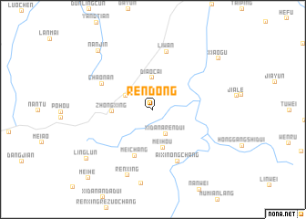 map of Rendong