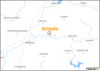 map of Rendong