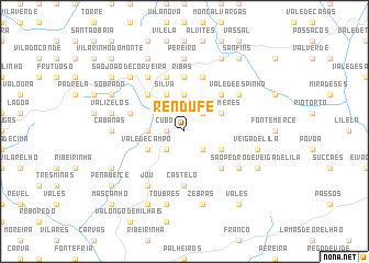 map of Rendufe