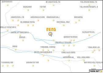 map of Rend