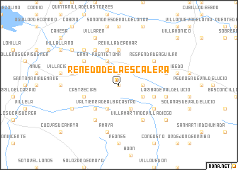 map of Renedo de la Escalera