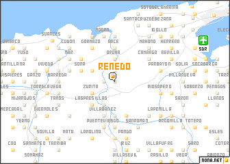 map of Renedo