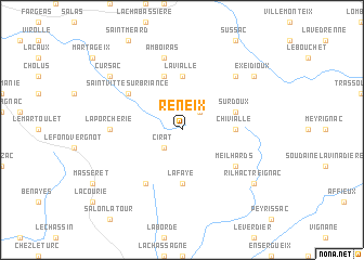 map of Reneix