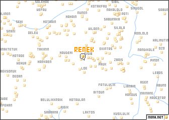 map of Renek