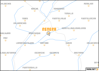 map of Renera