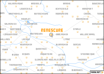 map of Renescure