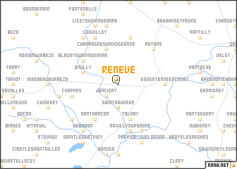 map of Renève