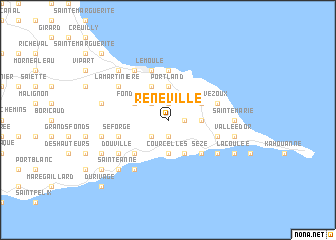 map of Renéville