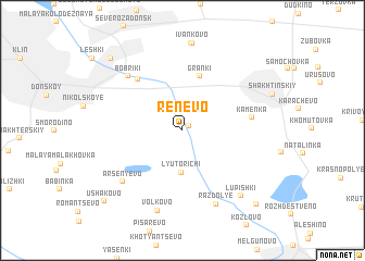 map of Renëvo