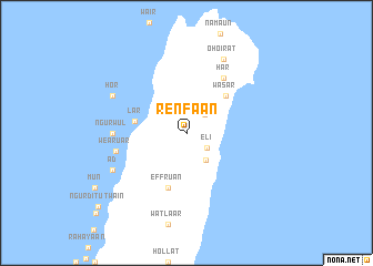 map of Renfaan