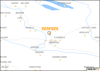 map of Renfors