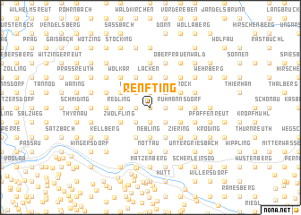 map of Renfting