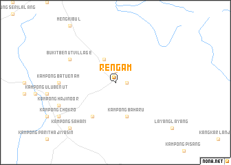 map of Rengam