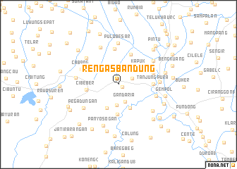 map of Rengasbandung