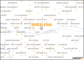 map of Rengelrode