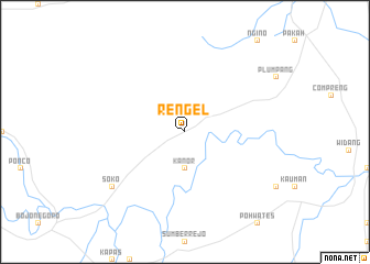 map of Rengel