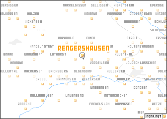 map of Rengershausen